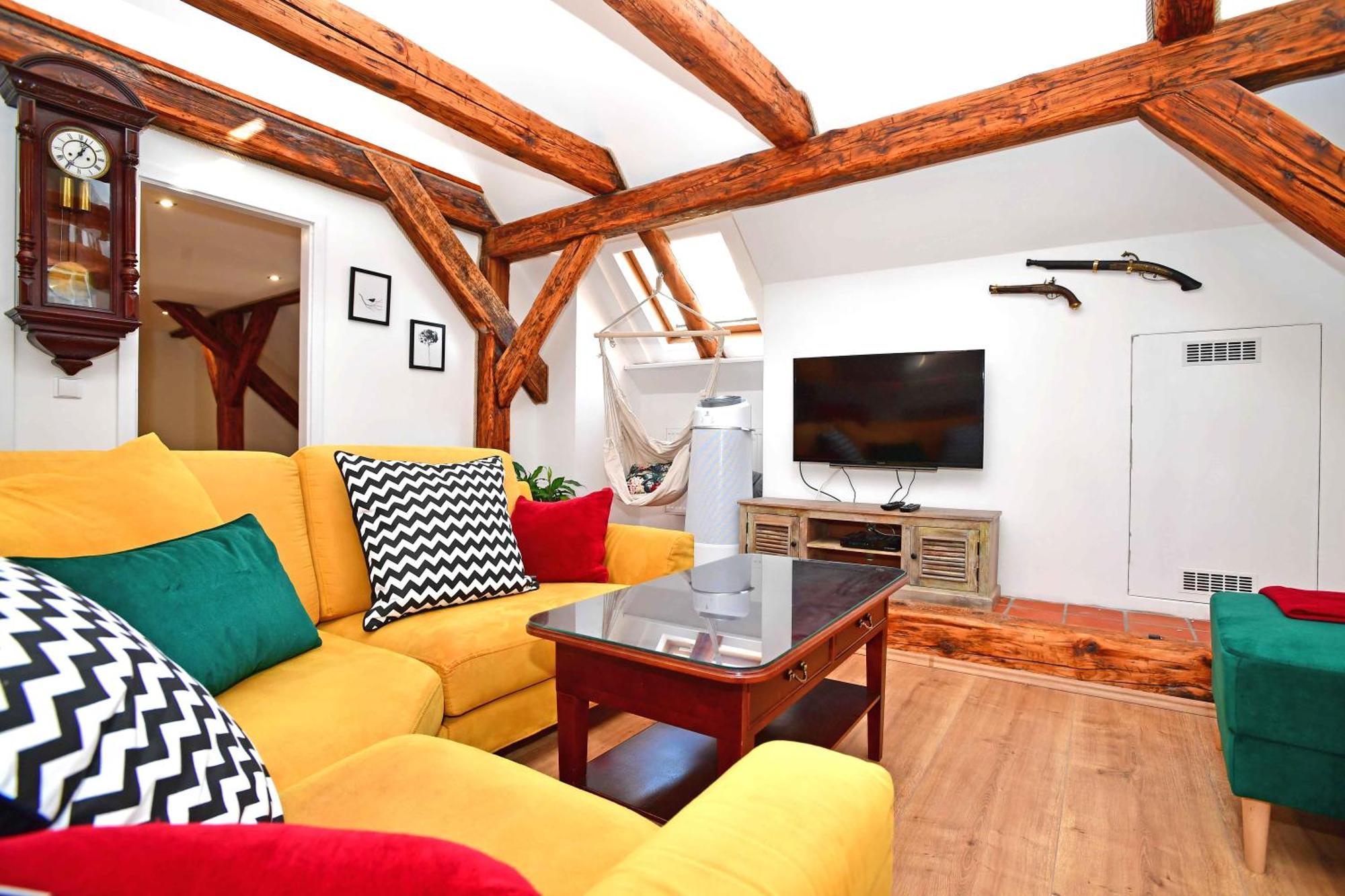 Romantic Under The Castle Apartment Prag